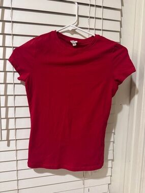 Garage Classic Women's Red Crewneck Tee